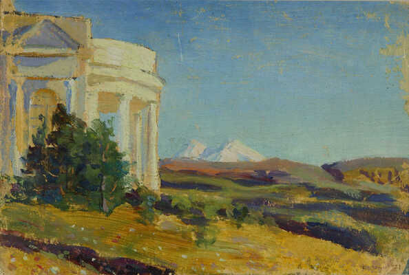 Неизвестный художник (подпись Киселев). Крым 